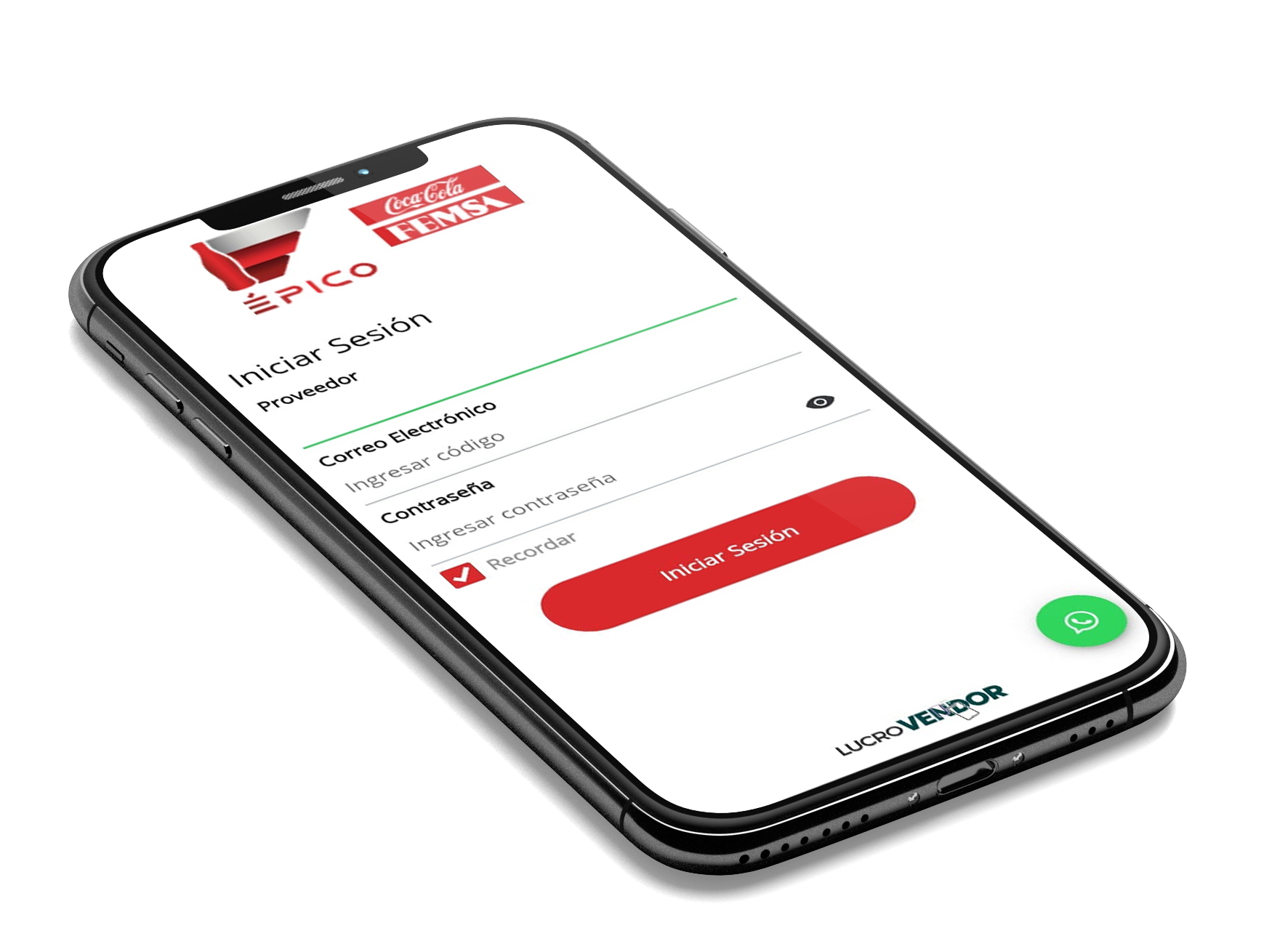 Aplicación móvil Lucro KOF Épico